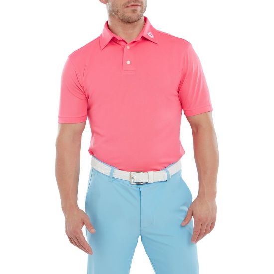 Picture of FootJoy Men's Solid Stretch Pique Golf Polo Shirt