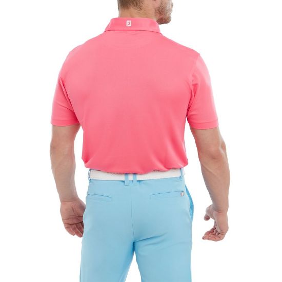 Picture of FootJoy Men's Solid Stretch Pique Golf Polo Shirt