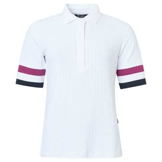 Picture of Abacus Ladies Pebble 1/2 Sleeve Golf Polo Shirt