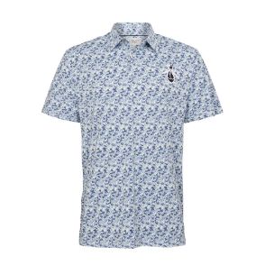 Picture of Original Penguin Men's Umbrella Print Golf Polo Shirt
