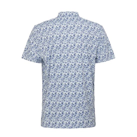 Picture of Original Penguin Men's Umbrella Print Golf Polo Shirt
