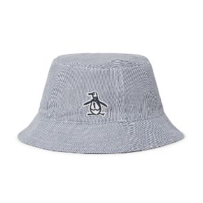 Picture of Original Penguin Men's Reversible Railroad Stripe Golf Bucket Hat