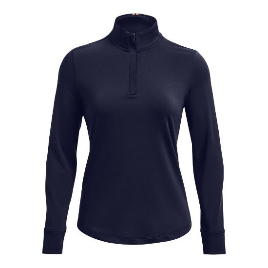 Picture of Under Armour Ladies Playoff 1/4 Zip Golf Pullover