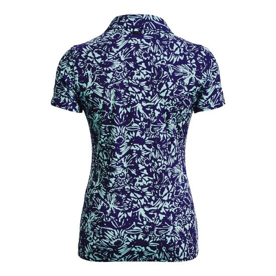 Picture of Under Armour Ladies Playoff Printed Golf Polo Shirt