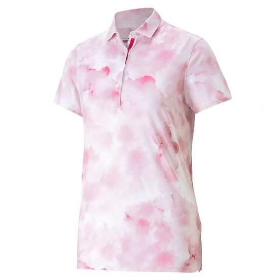 Picture of Puma Ladies MATTR Cloudy Golf Polo Shirt