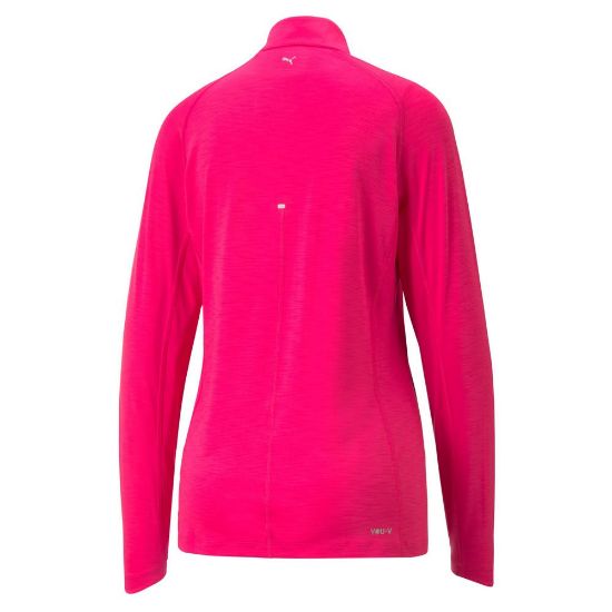 Picture of Puma Ladies YouV 1/4 Zip Golf Midlayer