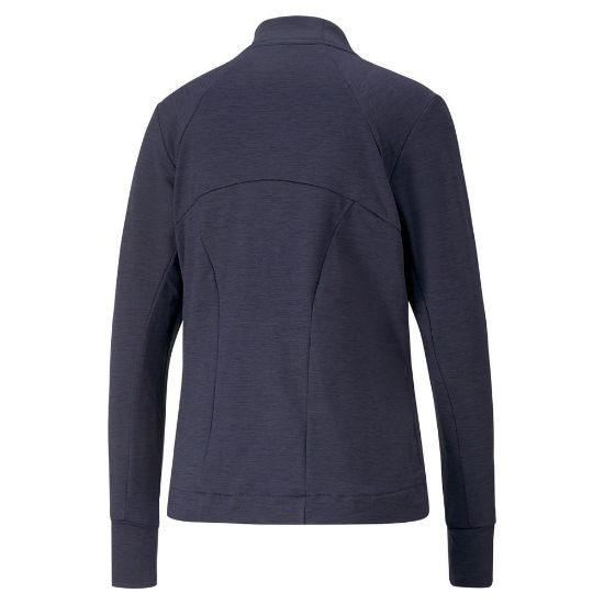 Picture of Puma Ladies Cloudspun Heather Full Zip Golf Jacket