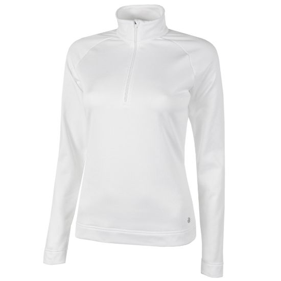 Galvin Green Ladies Dolly White Golf Sweater Front View