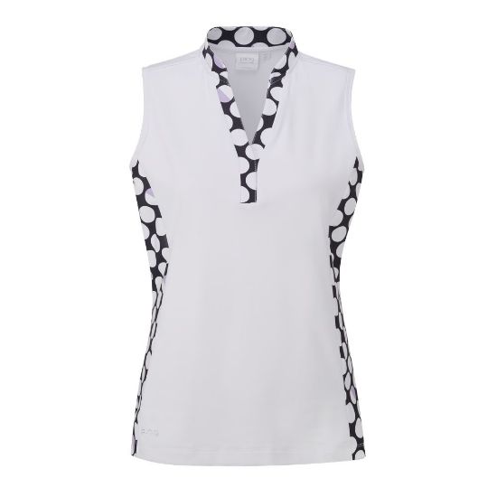 Picture of PING Ladies Bardot Sleeveless Golf Polo Shirt