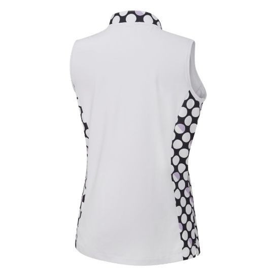 Picture of PING Ladies Bardot Sleeveless Golf Polo Shirt