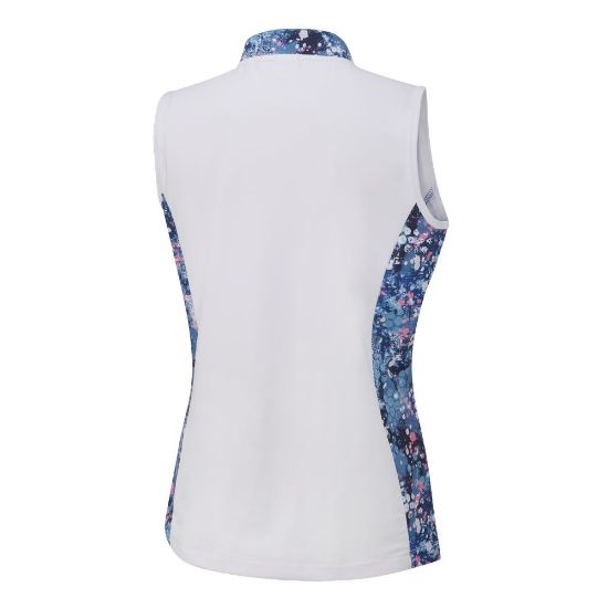 Picture of PING Ladies Bardot Sleeveless Golf Polo Shirt