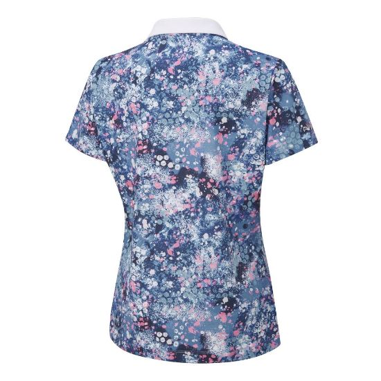 Picture of PING Ladies Iona Printed Golf Polo Shirt