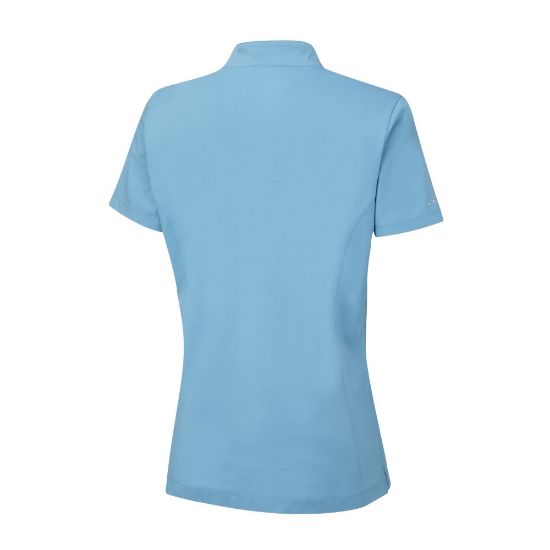 Picture of PING Ladies Martina Zip Neck Golf Polo Shirt