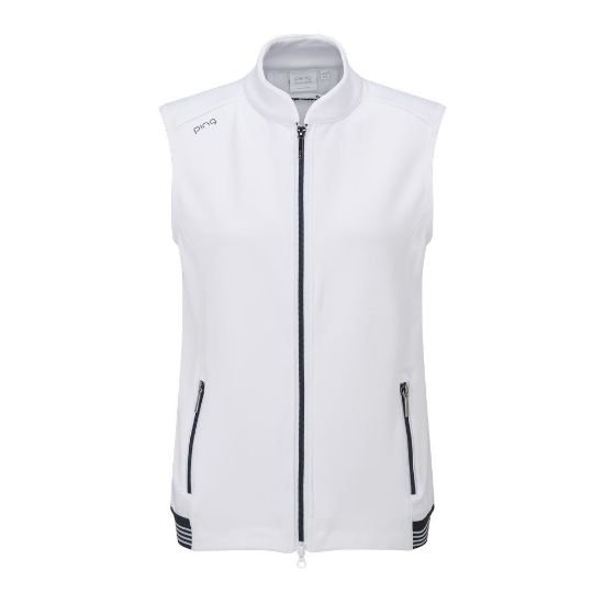 Picture of PING Ladies Dot Fleece Golf Vest