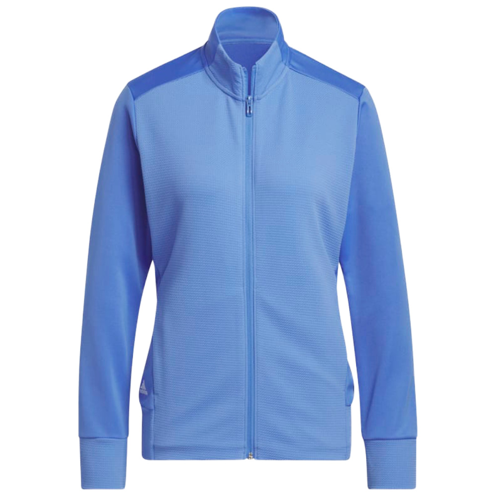 adidas Ladies Textured Full Zip Golf Jacket