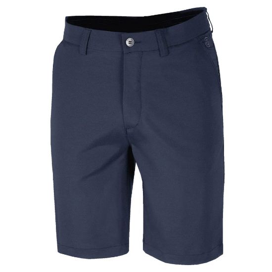 Galvin Green Men's Percy V8+ Navy Golf Shorts Front View