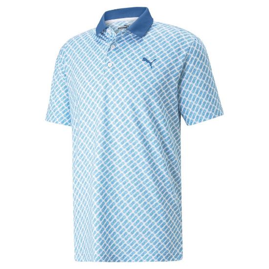 Picture of Puma Men's MATTR Pineapples Golf Polo Shirt