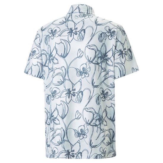 Picture of Puma Men's Cloudspun Stems Golf Polo Shirt