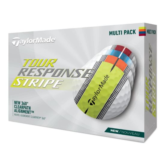 Picture of TaylorMade Tour Response Stripe Multi Golf Balls