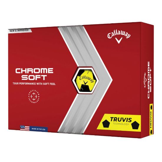 Picture of Callaway Chrome Soft Truvis Golf Balls