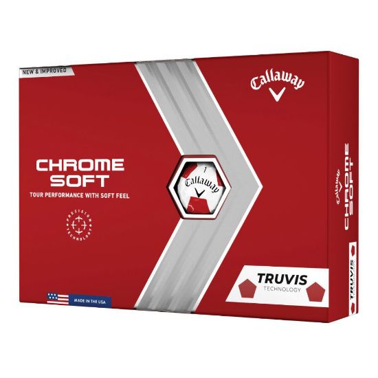 Picture of Callaway Chrome Soft Truvis Golf Balls