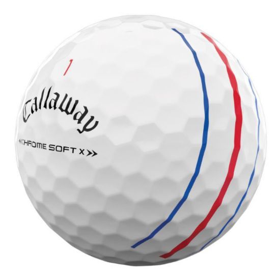 Picture of Callaway Chrome Soft X Triple Track Golf Balls