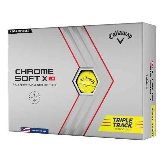 Picture of Callaway Chrome Soft X LS Triple Track Golf Balls