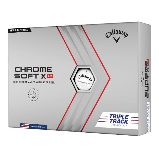 Picture of Callaway Chrome Soft X LS Triple Track Golf Balls