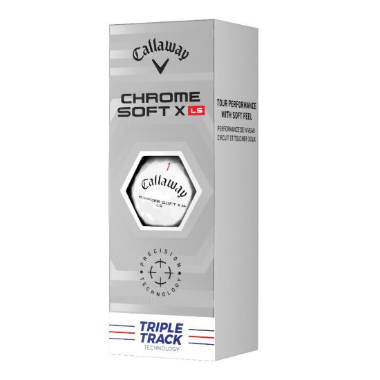 Picture of Callaway Chrome Soft X LS Triple Track Golf Balls