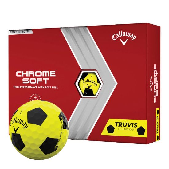 Picture of Callaway Chrome Soft Truvis Golf Balls