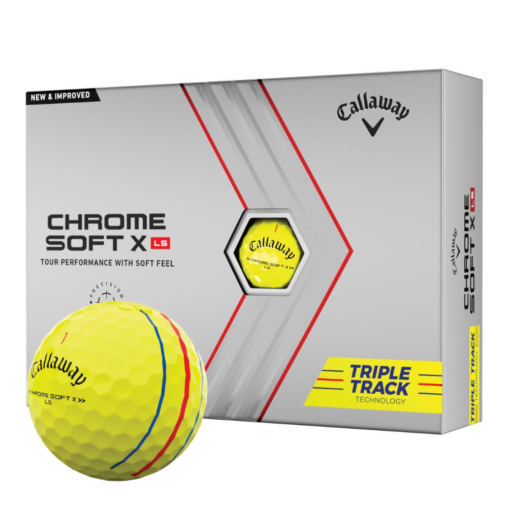 Callaway Chrome Soft X LS Triple Track Golf Balls