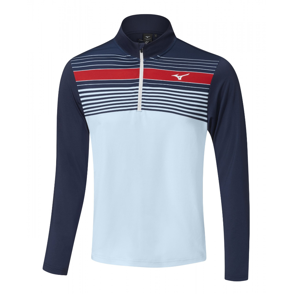 Mizuno Men's Breeze Elite ST 1/4-Zip Golf Mid Layer