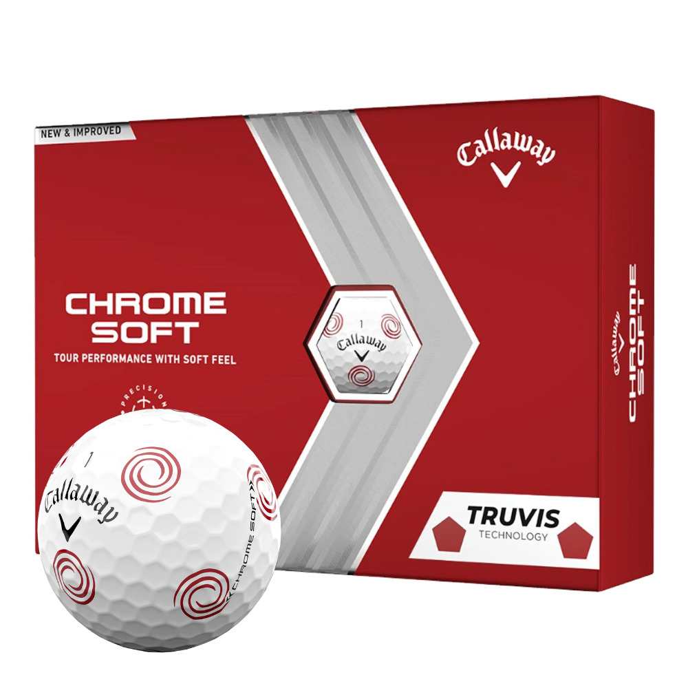Callaway Chrome Soft Truvis Odyssey Golf Balls