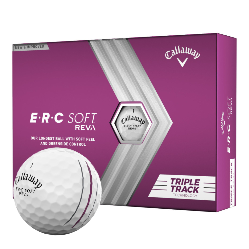 Callaway ERC Soft REVA Triple Track Golf Balls