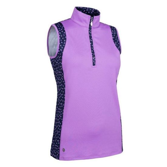 Picture of Glenmuir Ladies Frankie Sleeveless Golf Polo Shirt