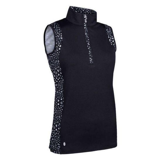 Picture of Glenmuir Ladies Frankie Sleeveless Golf Polo Shirt
