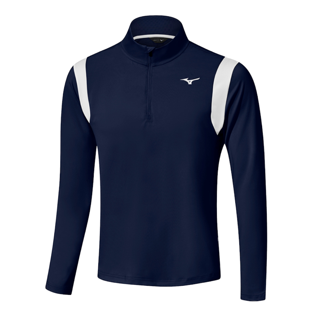 Mizuno Men's Breeze Elite 1/4-Zip Golf Mid Layer