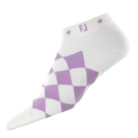 Picture of FootJoy Ladies ProDry Sportlet Fashion Diamonds Golf Socks