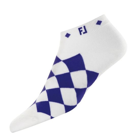 Picture of FootJoy Ladies ProDry Sportlet Fashion Diamonds Golf Socks