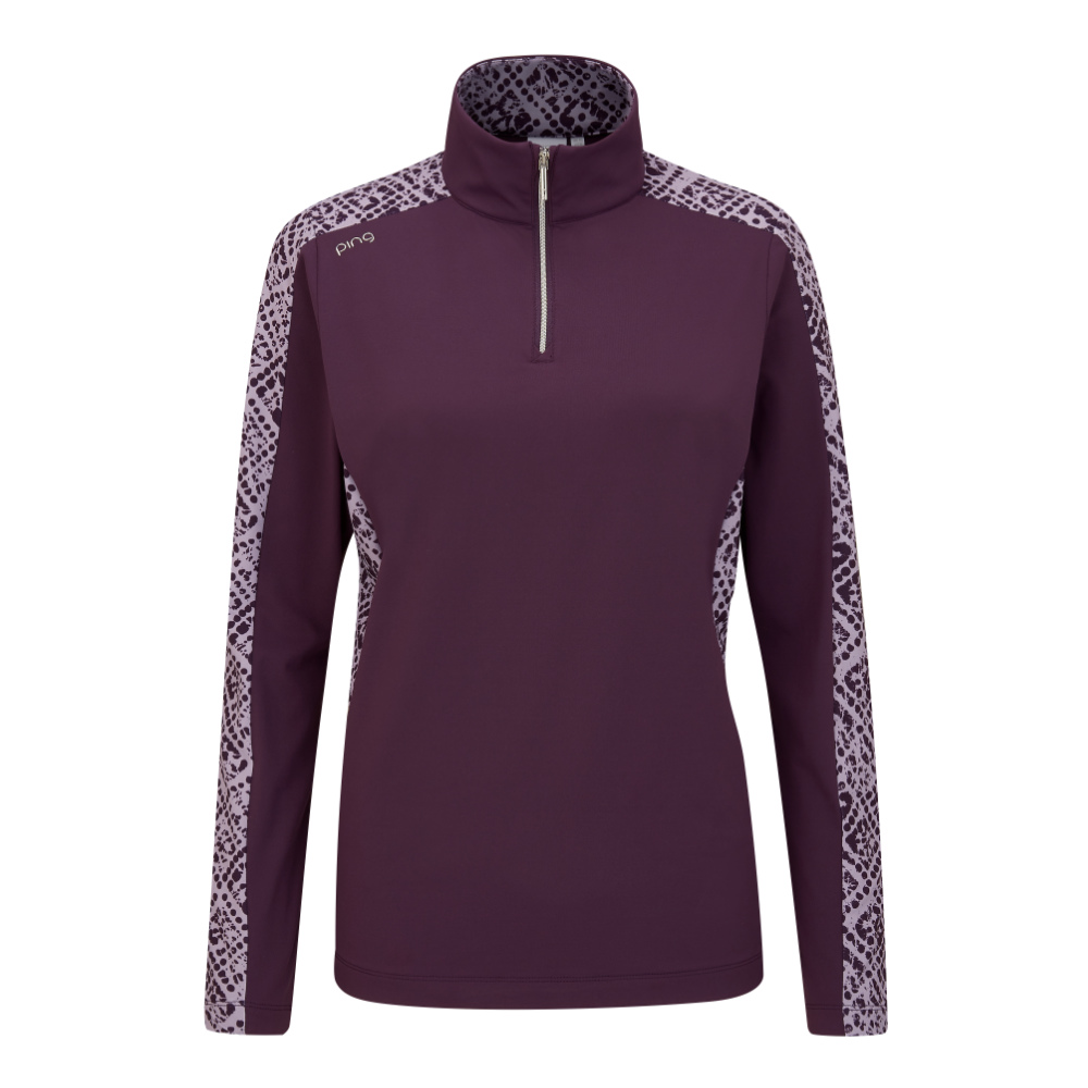 PING Ladies Zenya Long Sleeve 1/2-Zip Top