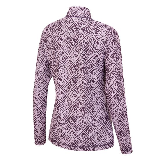 Picture of PING Ladies Wendy Long Sleeve Mock Golf Polo Shirt