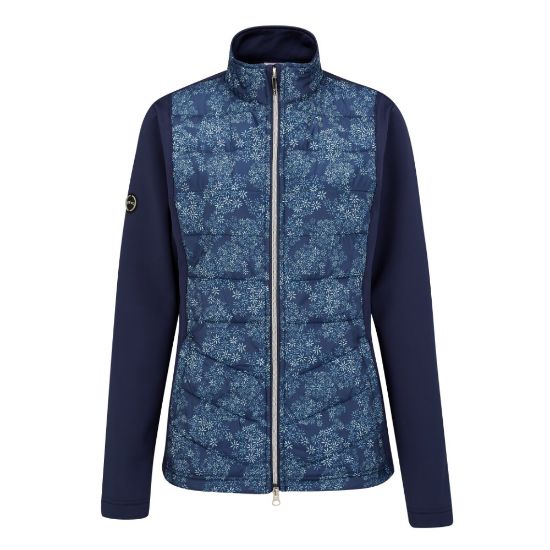 Picture of PING Ladies Niki Printed Hybrid Golf Jacket