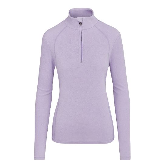 Picture of Swing Out Sister Ladies Julia 1/4 Zip Fleece Golf Sweater