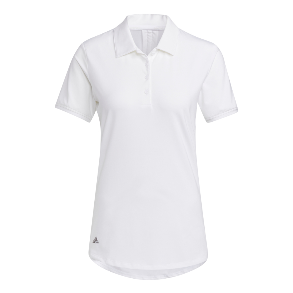 adidas Ladies Ultimate Solid Golf Polo Shirt