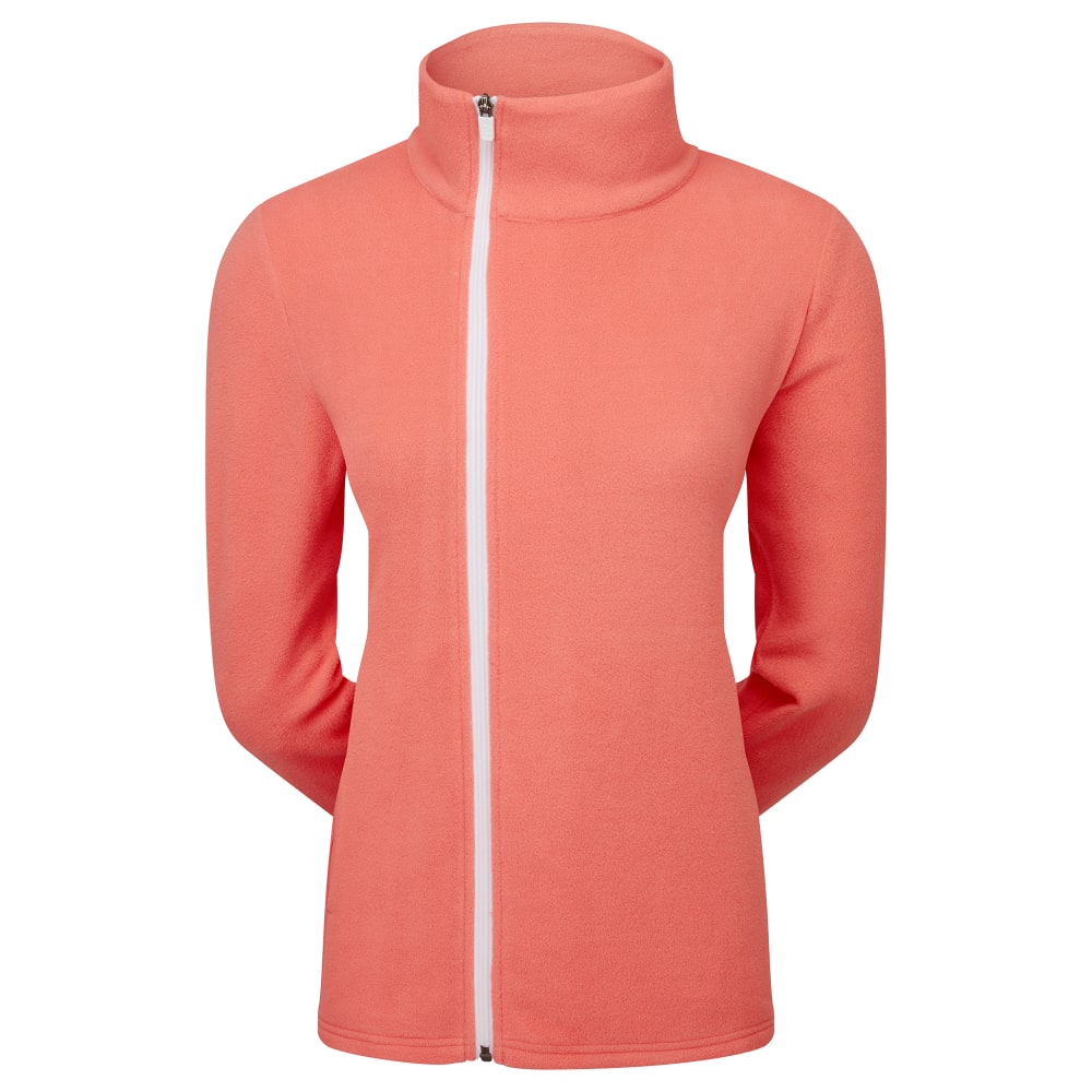 FootJoy Ladies Asymmetric Full Zip Fleece Golf Midlayer