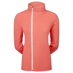 Picture of FootJoy Ladies Asymmetric Full Zip Fleece Golf Midlayer