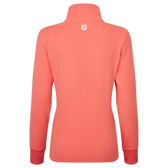 Picture of FootJoy Ladies Asymmetric Full Zip Fleece Golf Midlayer