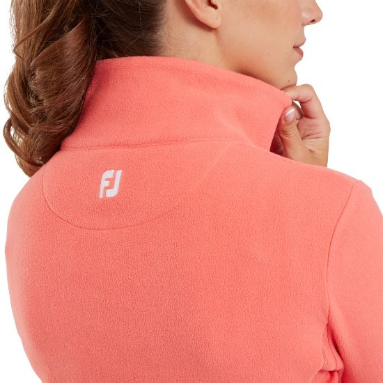 Picture of FootJoy Ladies Asymmetric Full Zip Fleece Golf Midlayer