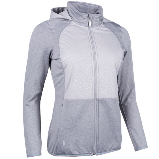 Picture of Glenmuir Ladies Ella Hybrid Hooded Golf Jacket