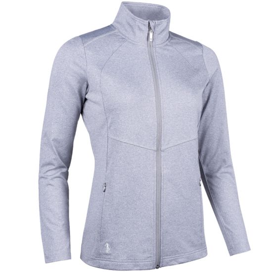 Glenmuir Ladies Indy Light Grey Golf Midlayer